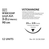 Vetolon Fil Non Résorbable Nylon Monofilament