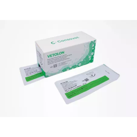Vetolon Fil Non Résorbable Nylon Monofilament