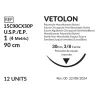Vetolon Fil Non Résorbable Nylon Monofilament